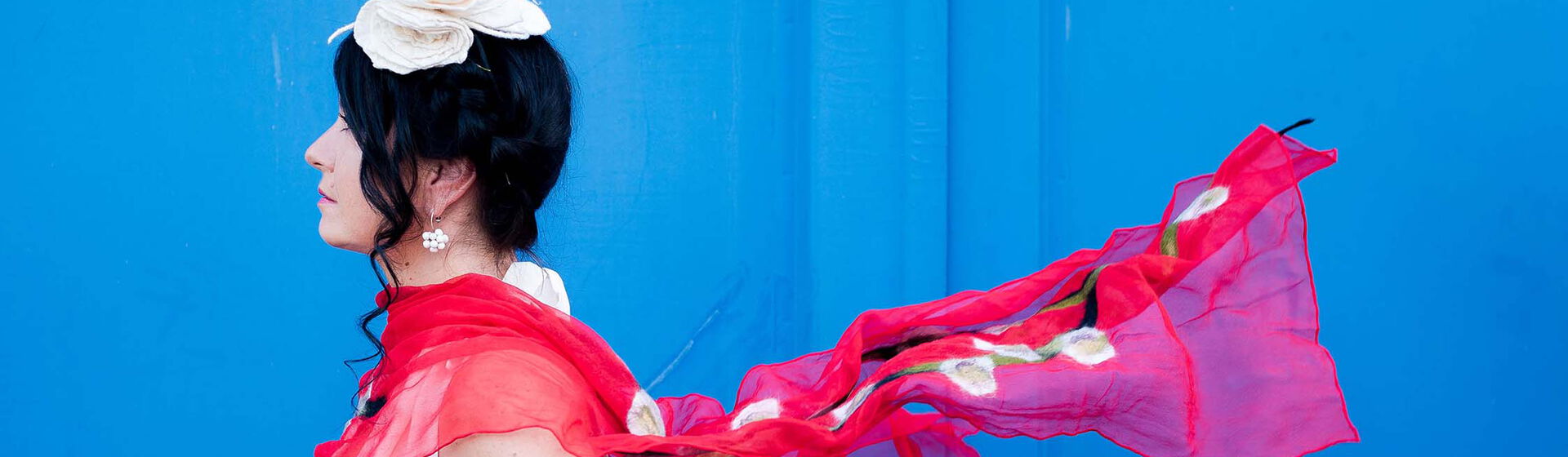 Atelier Uta Gneiße – farbenfrohe Unikate aus Wolle und Seide im Dresdner Barockviertel auf der Königstraße